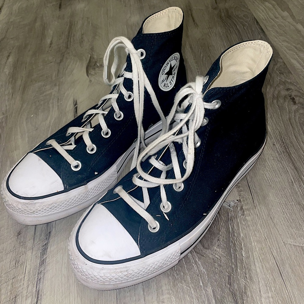 Black Platform Converse